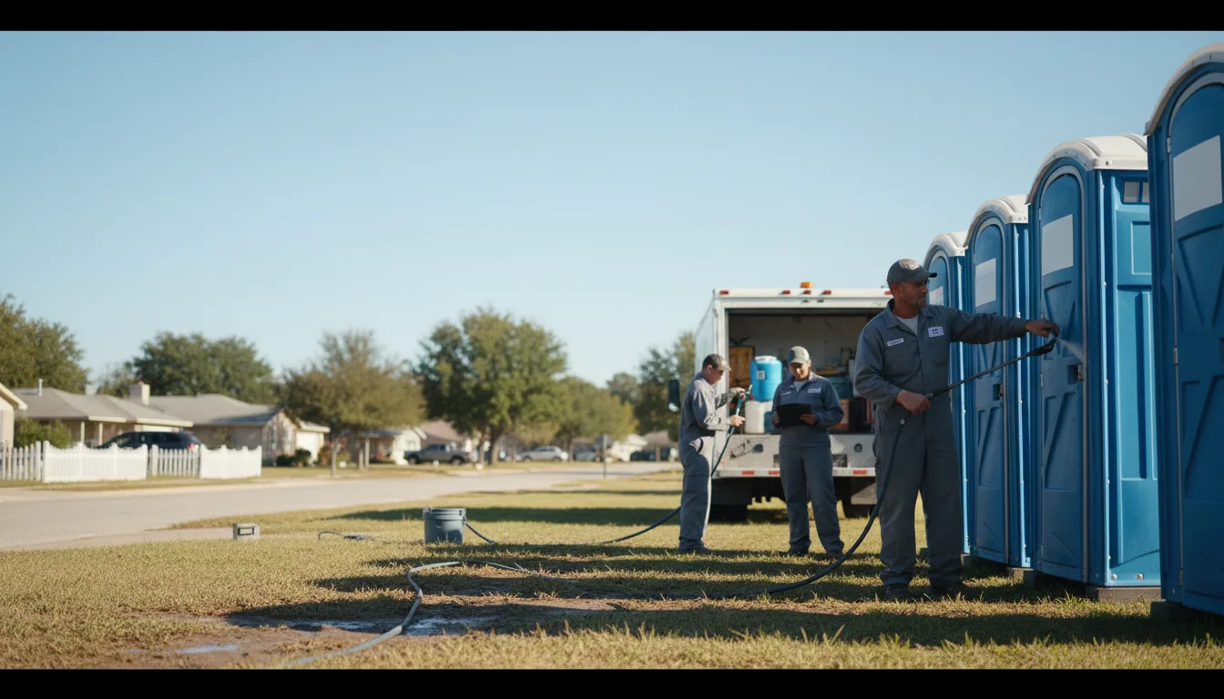 Long-Term Portable Toilet Rental in Maurepas, LA near me